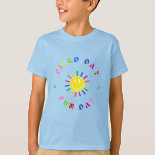 Camiseta Campo desportivo dia Vermelho verde amarelo azul E