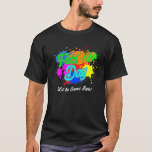 Camiseta Campo Dia 2021 - Começar Os Jogos Para Professore