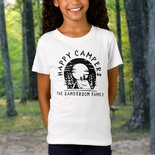 Camiseta Campo Feliz Nome Família Viagem de Campanha