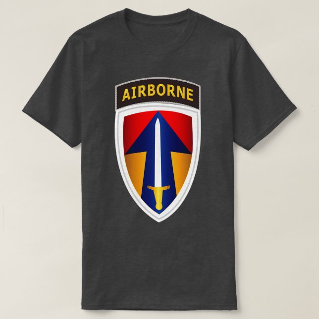 Camiseta Campo II com guia LRRP (Frente do Design)