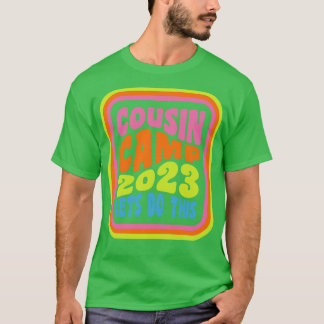 Camiseta Campo Primo 2023 Familiar Acampamento Férias de Ve