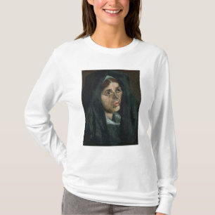 Camiseta Camponês de Vincent van Gogh com o xaile do