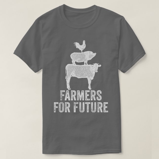 Camiseta Camponeses Para O Futuro I Agricultores: Manifesta (Frente do Design)