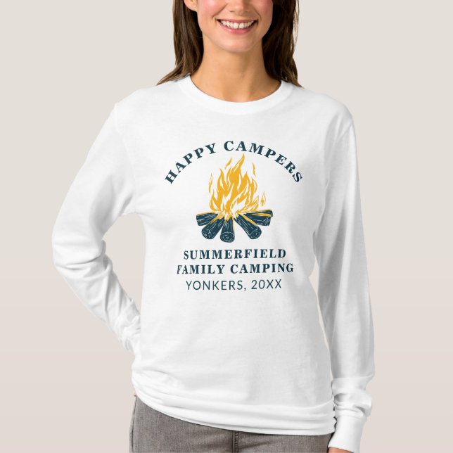 Camiseta Campos de Campanha Familiares Correspondendo aos C (Frente)