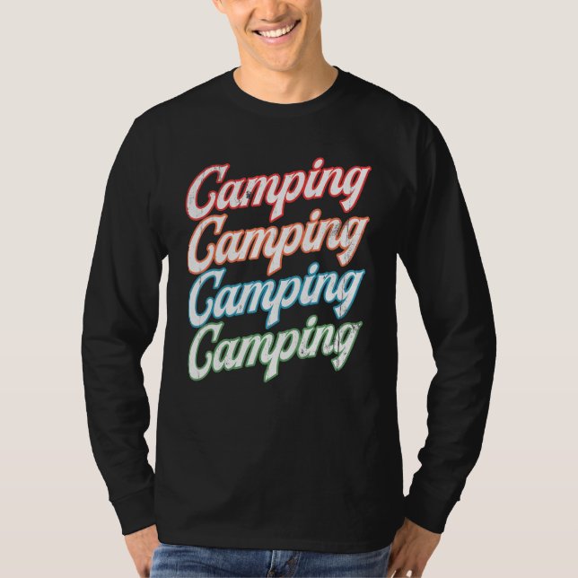 Camiseta Campos De Campismo Para Aconselhadores (Frente)