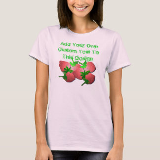 Camiseta Campos De Morango — Personalize Esta Camisa-T!