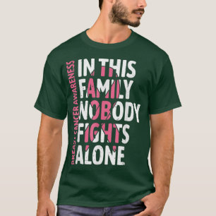 Camiseta Campos de Suporte da Família de Consciência do Can