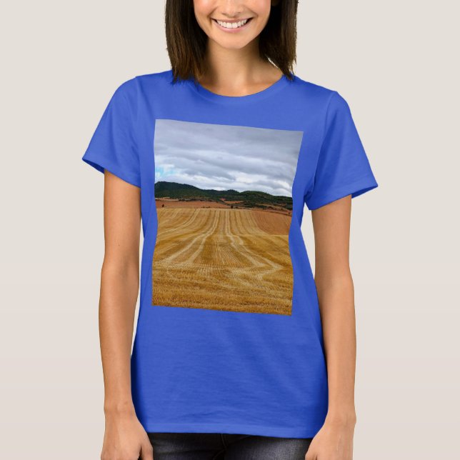 Camiseta Campos de trigo (Frente)