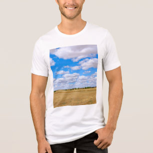 Camiseta Campos de trigo colhidos