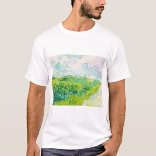 Camiseta Campos de Trigo Verde, Van Gogh