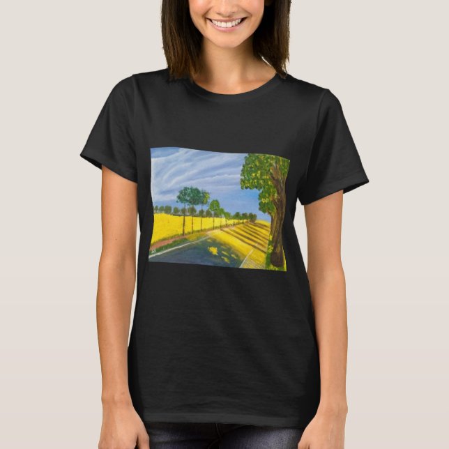 Camiseta Campos Dourados e Caminho (Frente)
