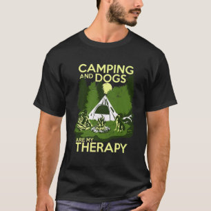 Camiseta Campos E Cães São A Minha Terapia