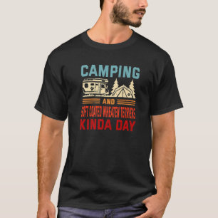 Camiseta Campos E Terriers De Roda Molhada Tipo Dia