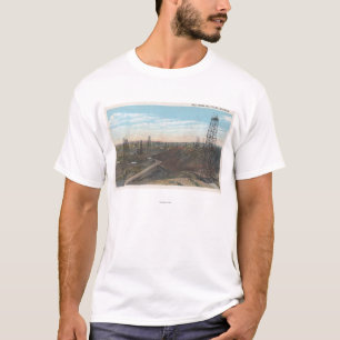 Camiseta Campos velhos SceneWyoming da angra de sal de