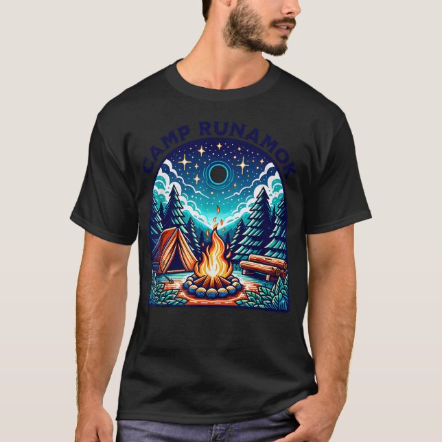 Camiseta Camps Runamok Musical Tocando Para (Frente)