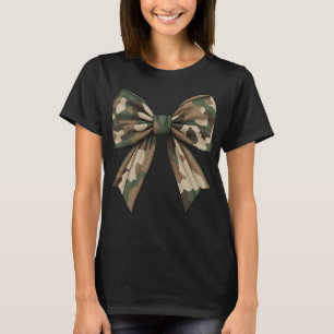Camiseta Camuflagem Arco Camuflagem Antigo Coquete Arco Caç