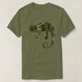 Camiseta Camuflagem Camaleão