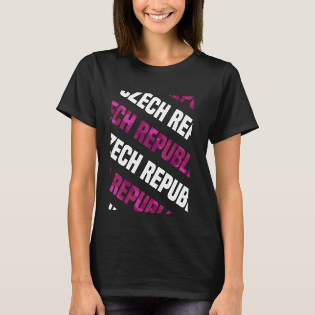 Camiseta Camuflagem Cor-de-rosa com padrão da República Che (Frente)