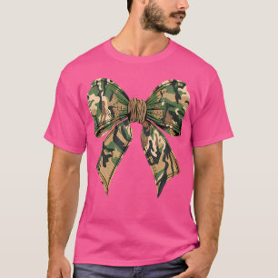 Camiseta Camuflagem de Arco Camouflage, antiga caçadora de