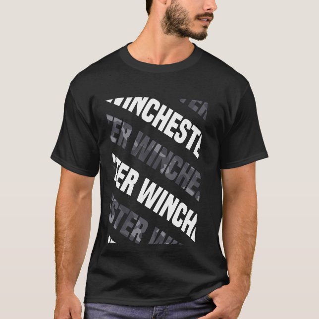 Camiseta Camuflagem de Cinzas Winchester Camo (Frente)