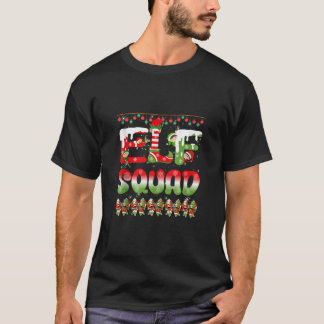 Camiseta Camuflagem de elfe Coquette Bow Caça Antiga Festa 