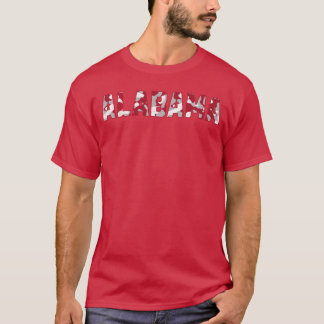 Camiseta Camuflagem do Alabama Manga Longa