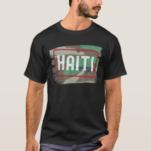 Camiseta Camuflagem do Haiti