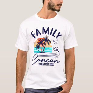 Camiseta CAMUN MÉXICO 2022 Férias da Família de Apariç