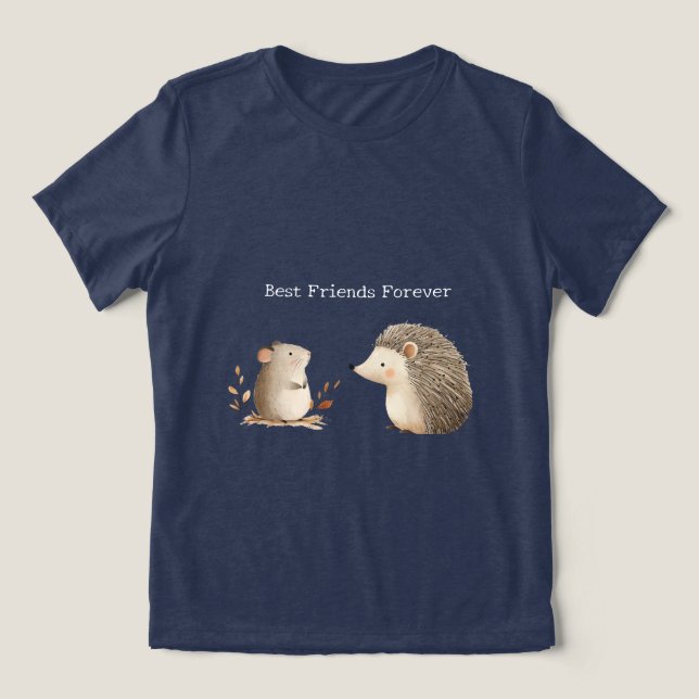 Camiseta Camundongos Gelados Gelados Bons Amigos (Design frontal)