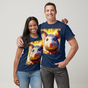 Camiseta Camundongos Surreais Bonitos