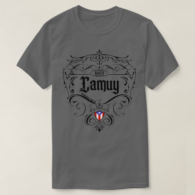 Camiseta Camuy Vintage design 1 (Frente do Design)