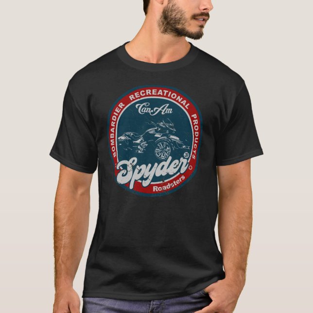 Camiseta Can-Am Spyder Retro   (Frente)