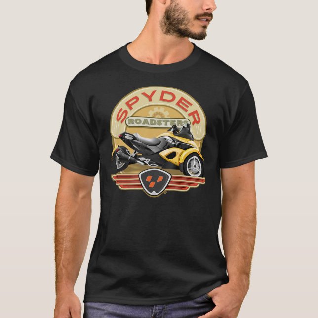 Camiseta Can-Am Spyder RUA Classic T Shirt (Frente)