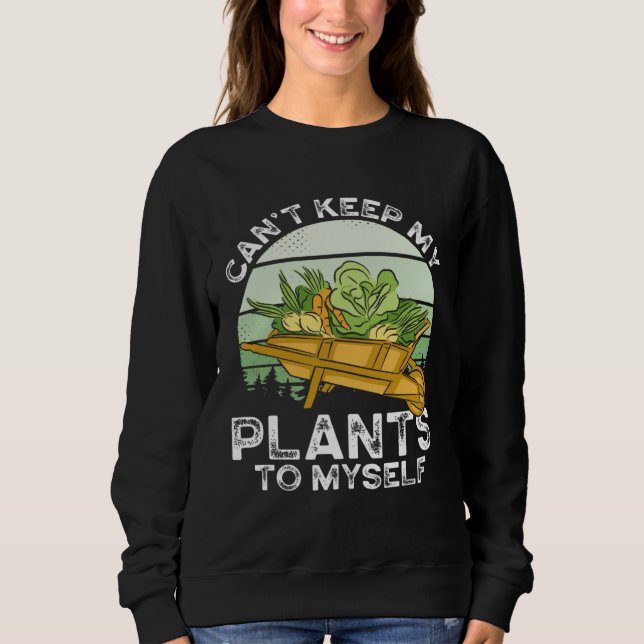 Camiseta Can T Keep My Plants To Myself Plant   Gardening (Frente)