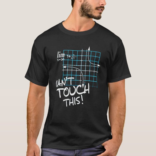 Camiseta CAN T TOUCH THIS EQUATION MATH Nerd Geek Graphic (Frente)