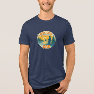 Camiseta Cana de pescar e carretel de pai muito legal, dive