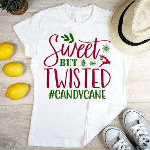 Camiseta Cana-de-vela, moderna e legal, doce, mas distorcid