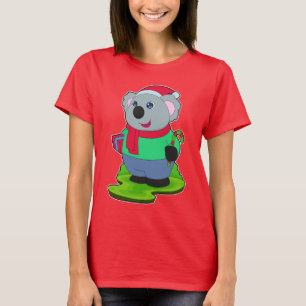 Camiseta Cana doce de Natal Koala