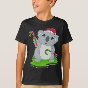 Camiseta Cana doce de Natal Koala