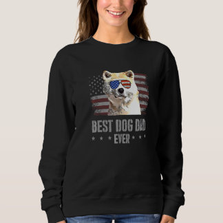 Camiseta Canaan Dog Best Dog Pai Alguma Vez Retro Usa Ameri