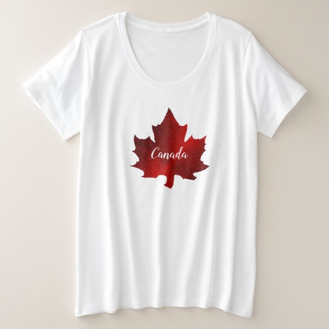 CAMISETA CANADÁ (Frente do Design)