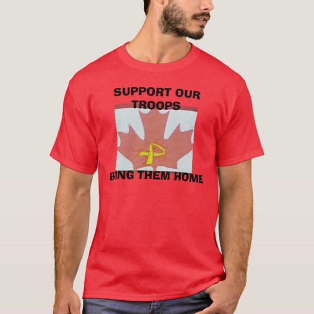 Camiseta canada1_edited, APOIAM NOSSO TROOPSBRING ELE EM (Frente)