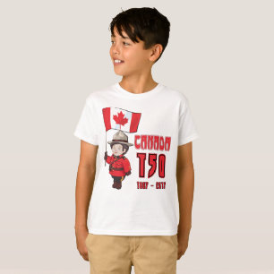 Camiseta Canadá 150 anos de aniversário
