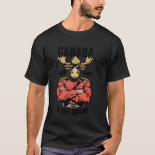 Camiseta Canadá Ainda Excelente 1867 Engraçado Montagem Org