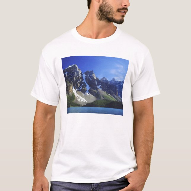 Camiseta Canadá, Alberta, Banff National Park, Moraine (Frente)
