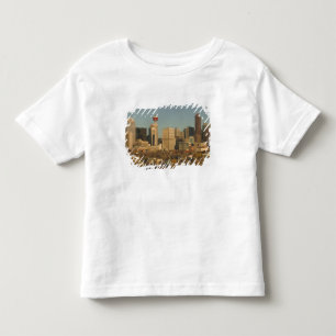 Camiseta Canadá, Alberta, Calgary: Silhueta da Cidade a par