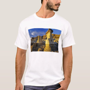 Camiseta Canadá, Alberta, Drumheller. Hoodoos.