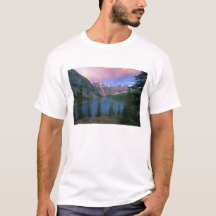 Camiseta Canadá, Alberta, Lago Moraine no Dawn, Banff