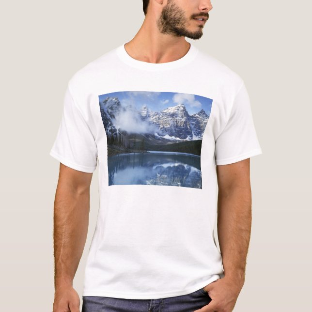 Camiseta Canadá, Alberta, Parque Nacional Banff, Lago (Frente)