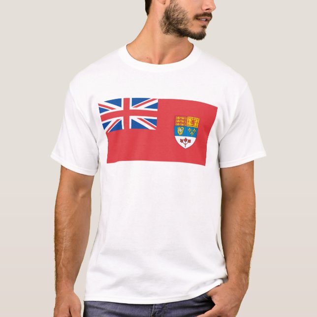 Camiseta Canadá Bandeira (1957) (Frente)